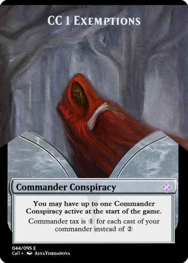 Second Commander Conspiracy slide